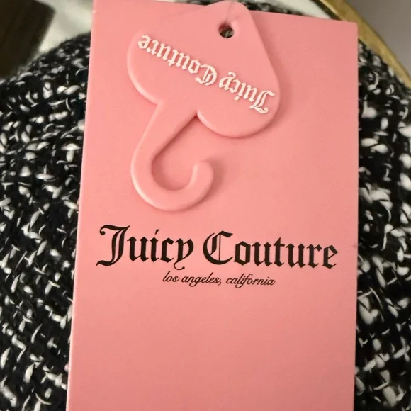 Juicy Couture Tweed Baseball Cap NWT - Picture 5 of 5
